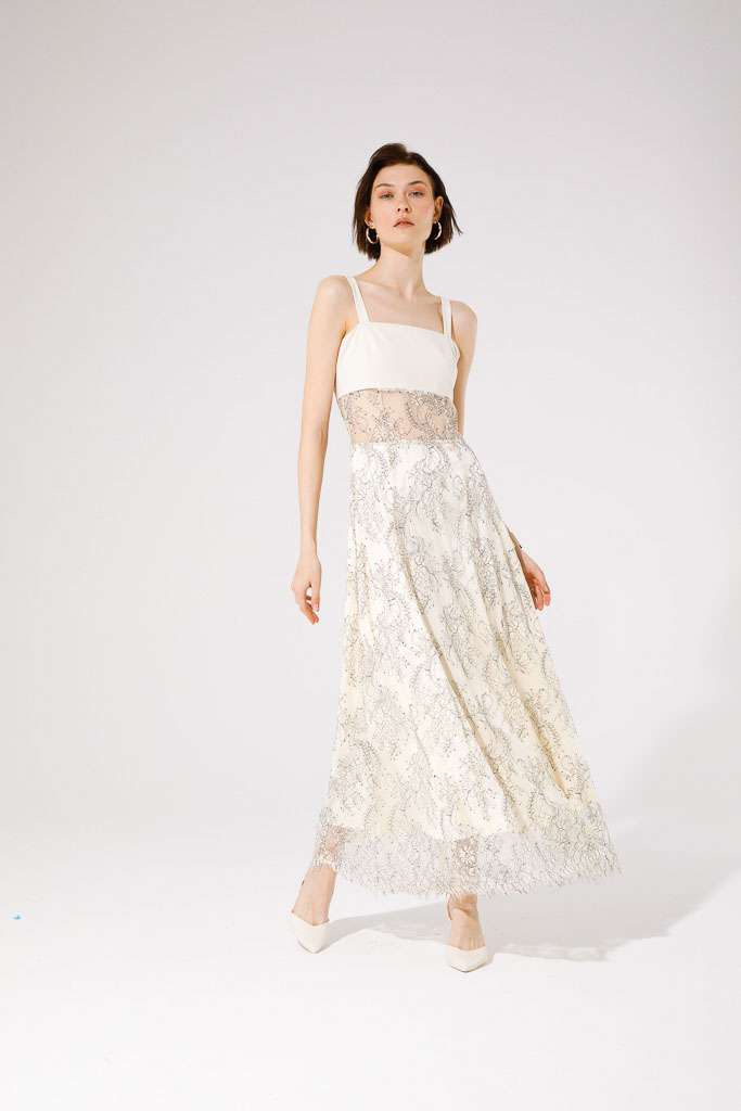 VESTITO ELEGANTE IN PIZZO<br>