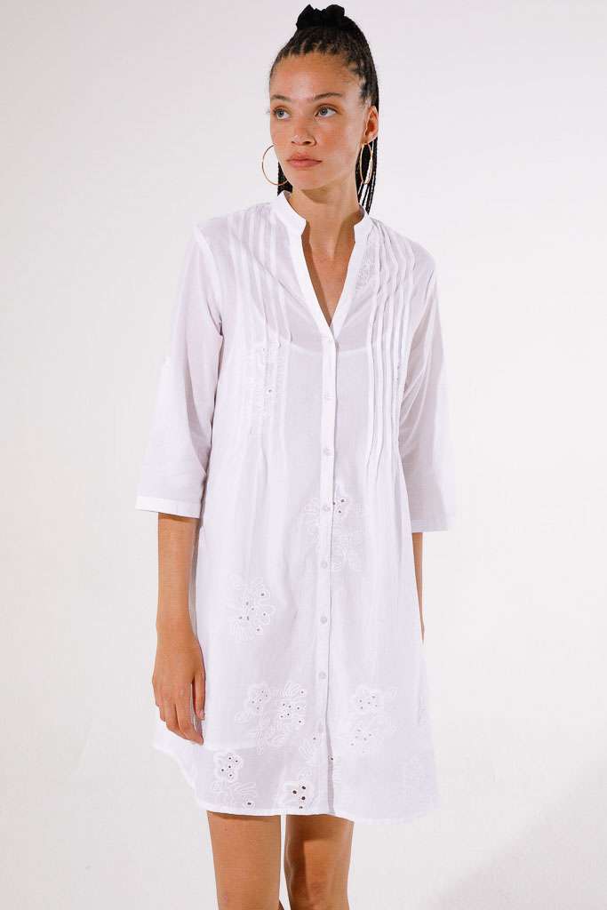 CHEMISIER  IN COTONE CON SOTTOVESTE