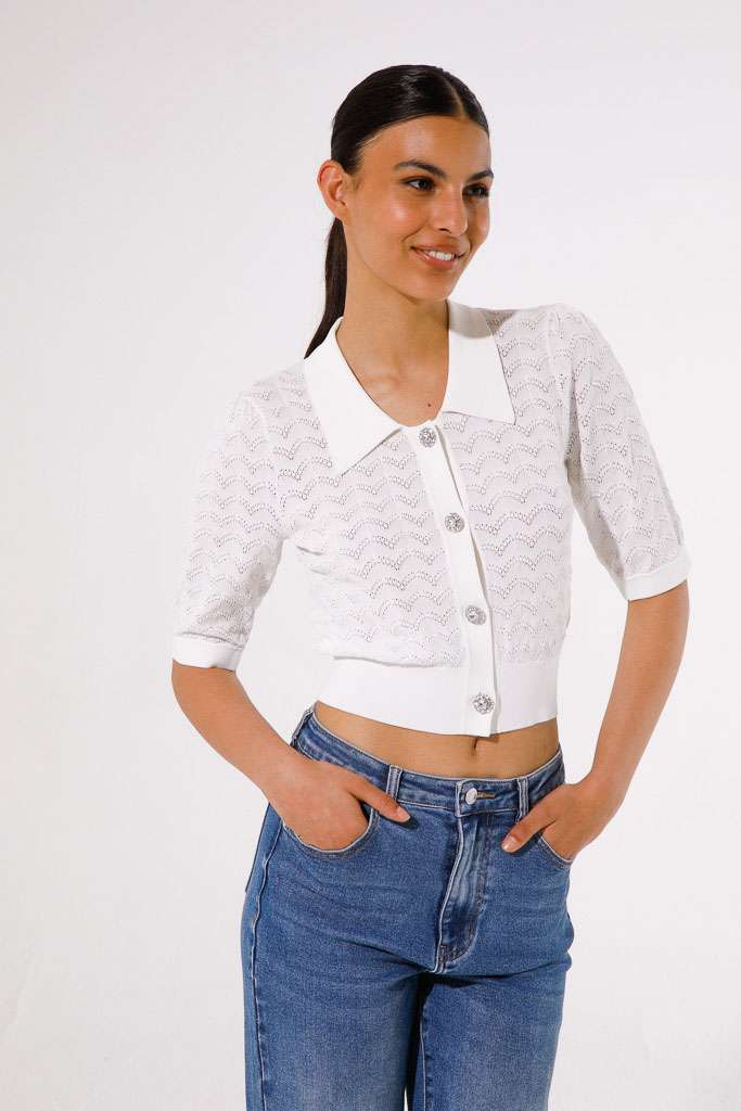 POLO IN MAGLIA PUNTO PIZZO