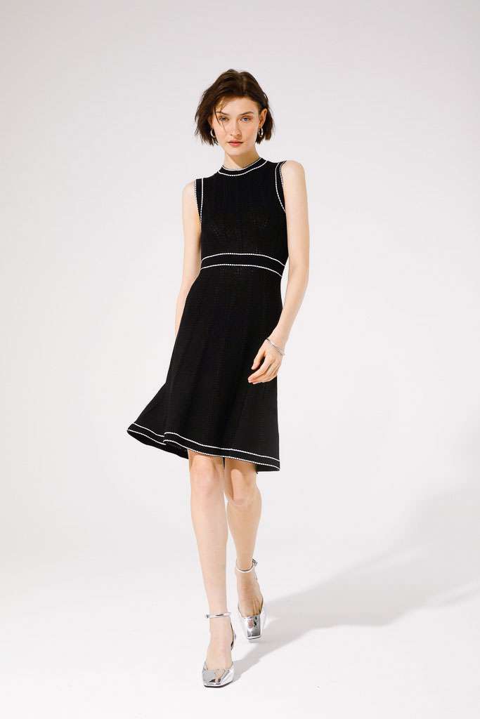 VESTITO MIDI IN MAGLIA