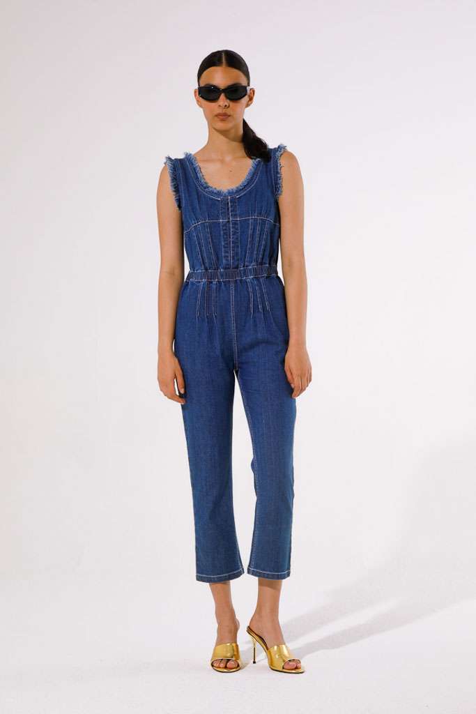 DENIM OVERALL