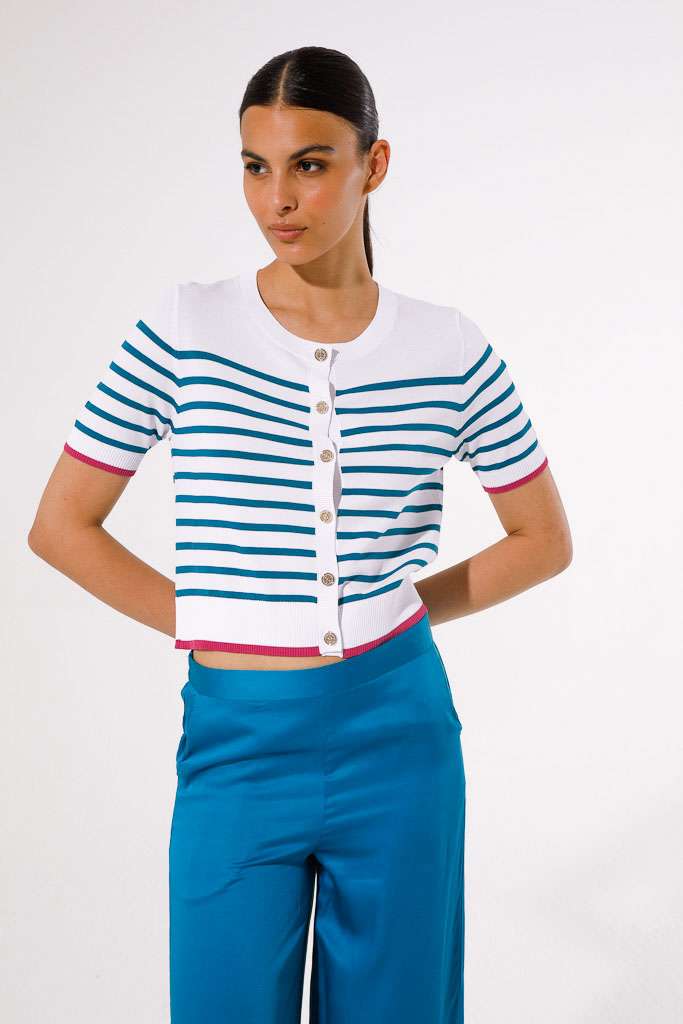 CARDIGAN A RIGHE