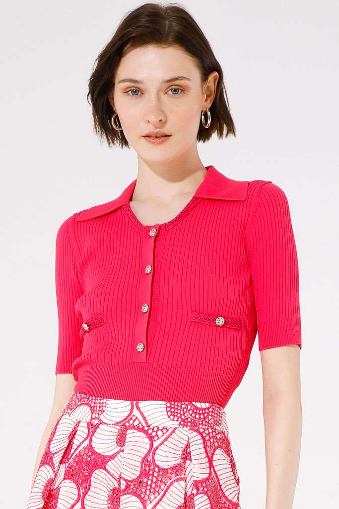 POLO IN MAGLIA A COSTINE