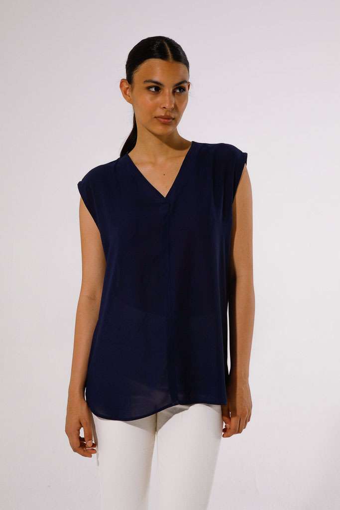 BLUSA MORBIDA IN VISCOSA