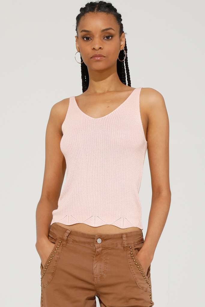TOP BASICO IN MAGLIA - REF: GELLY