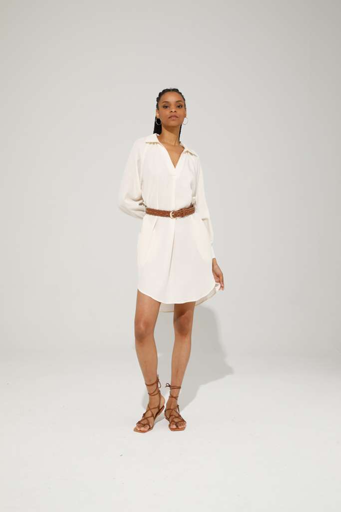 VESTITO CHEMISIER IN TENCEL - REF: WYNONA